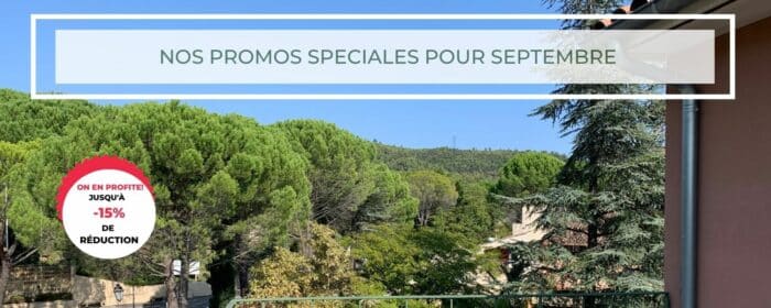 Promotion septembre 2022 location vacances